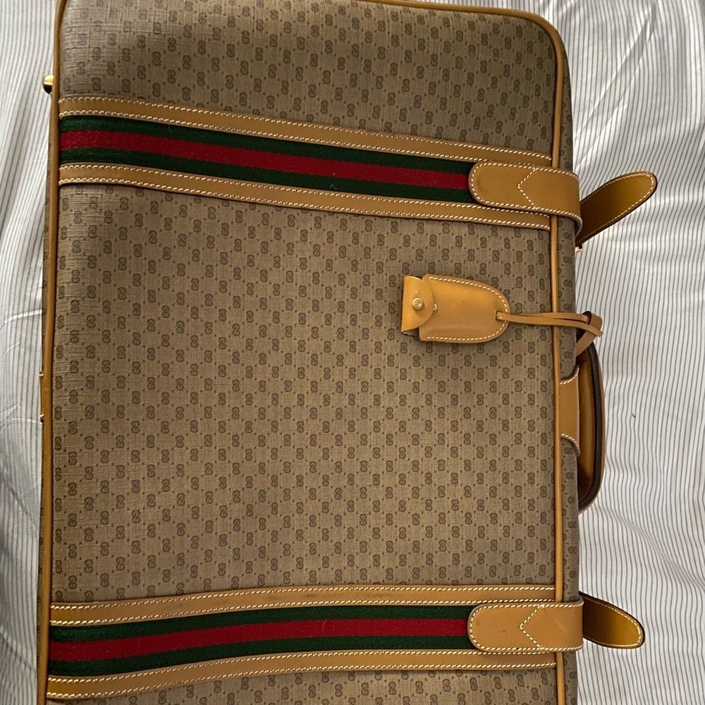Vintage Gucci suitcase